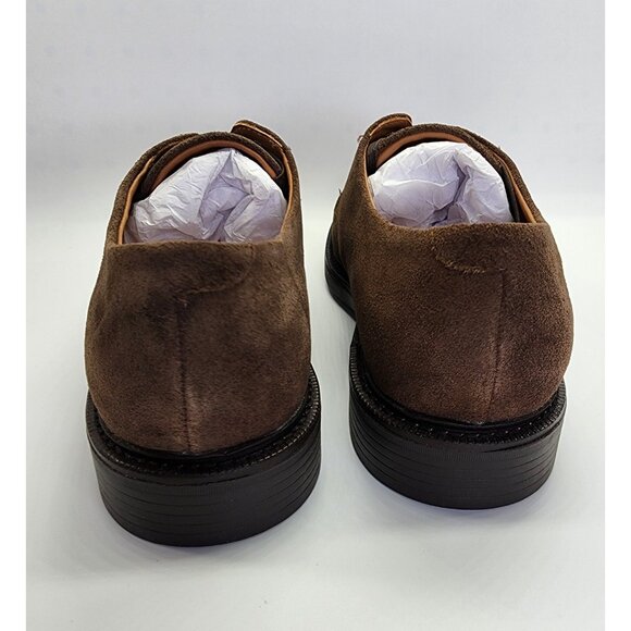 Polo Ralph Lauren Asher Derby Brown Suede Dress Shoes Size 10 D Lace Up Leather main image 8